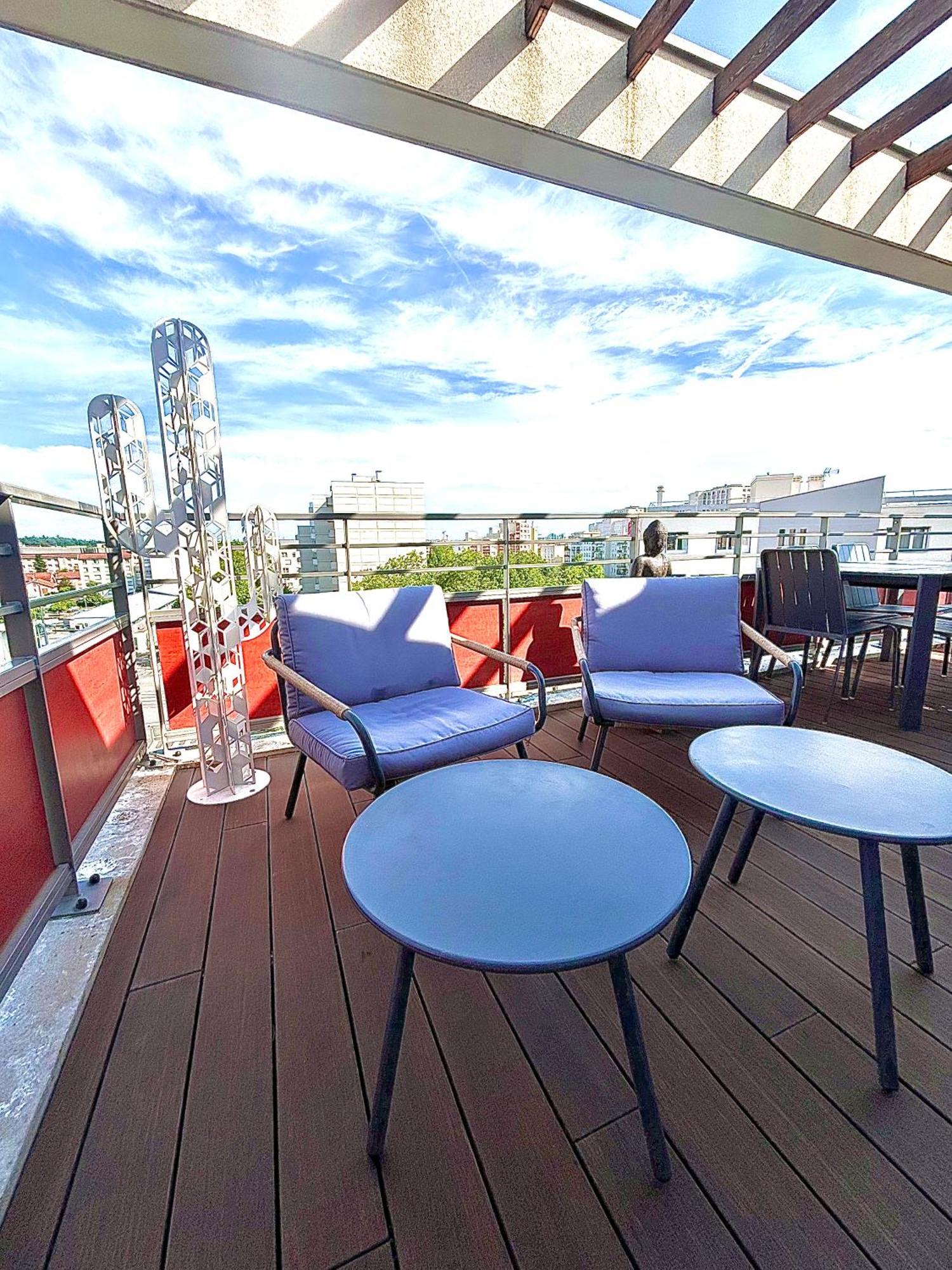 T2 Little Boheme Grande Terrasse Plein Ciel Apartment Lyon Exterior foto