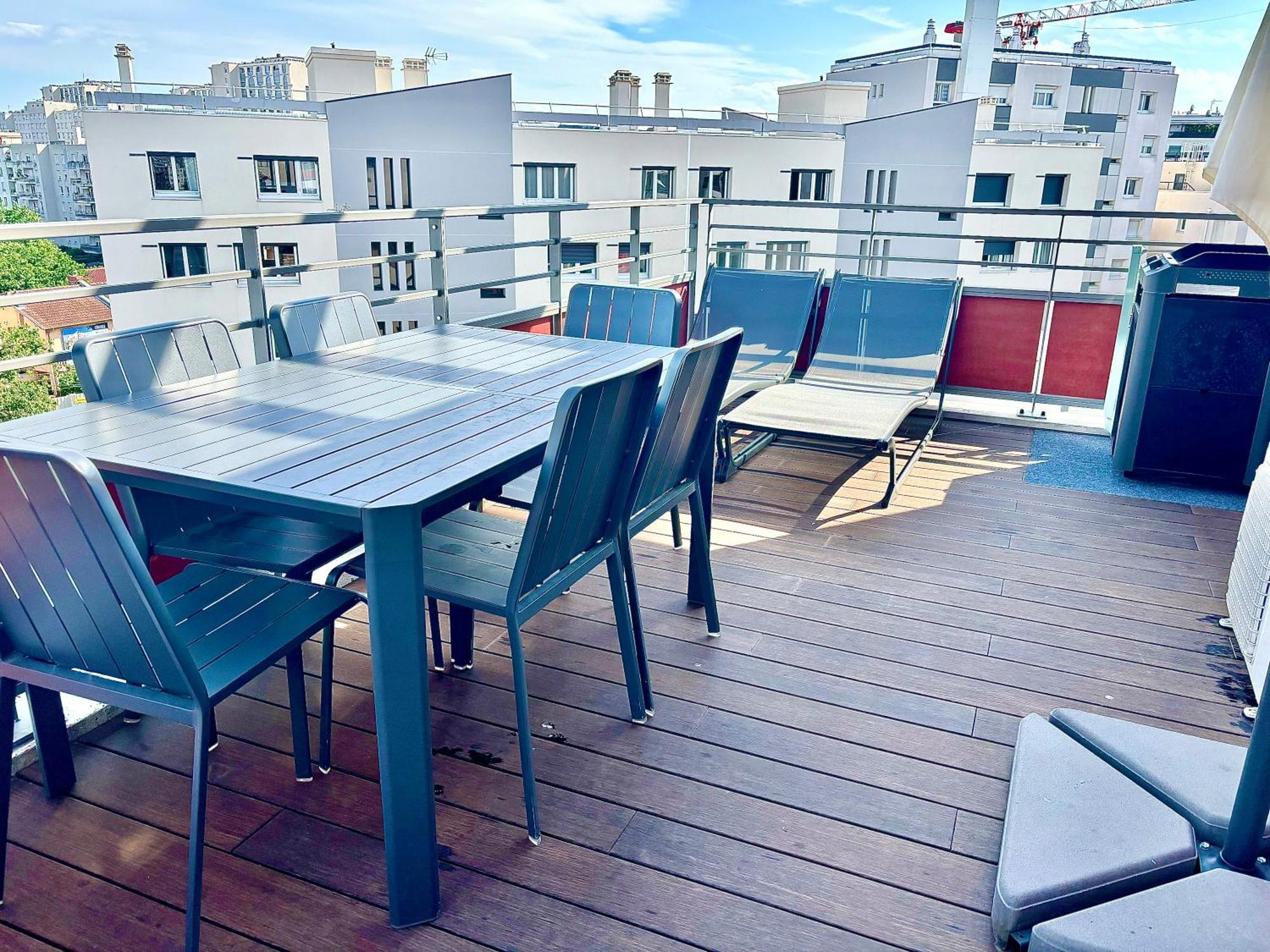 T2 Little Boheme Grande Terrasse Plein Ciel Apartment Lyon Exterior foto